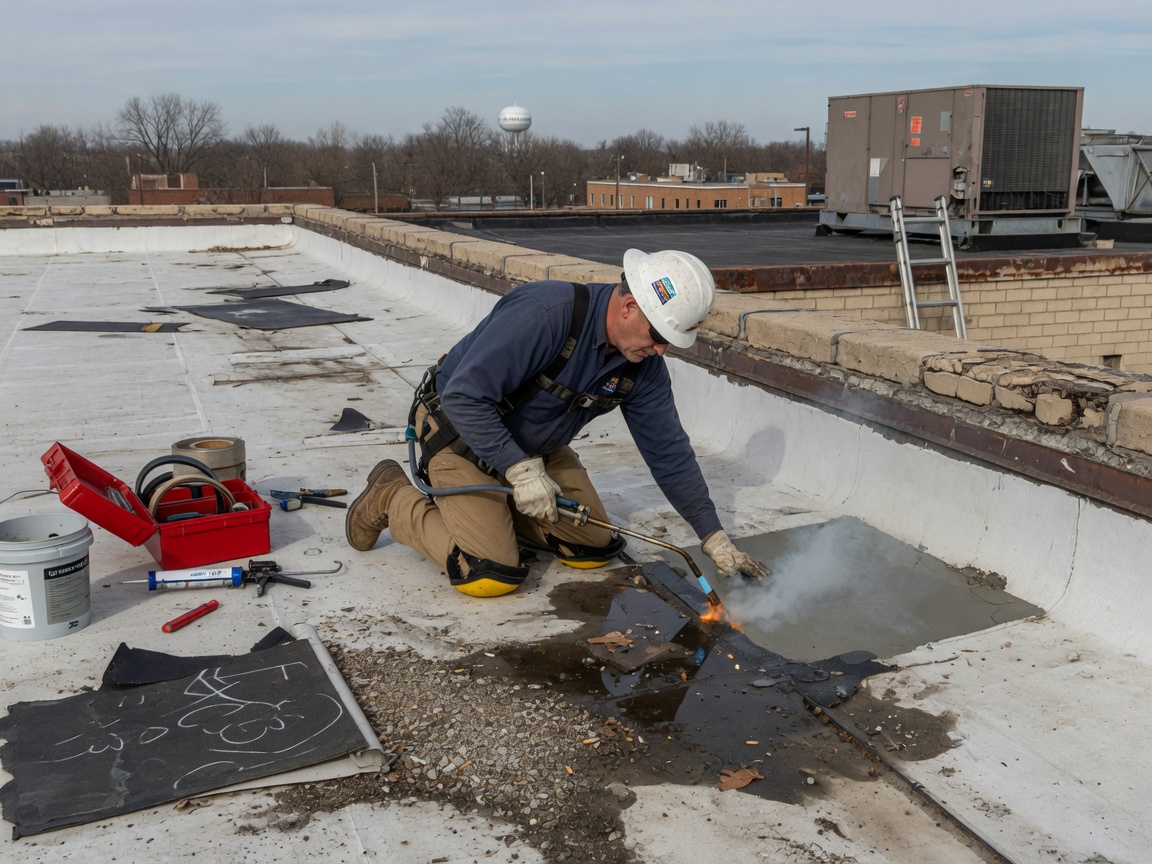 roofing in Eddy Street Commons